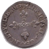 Quart d'écu, croix de face (avers)