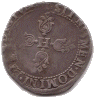 Demi-franc, type de Toulouse (revers)