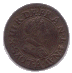 Double tournois, type 2 de Paris (buste juvénile au col rabattu) (avers)