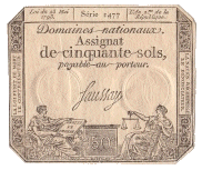 Assignat de 50 Sols