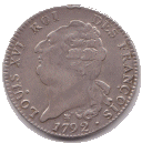 Ecu de 6 Livres "au génie", type "François" (avers)