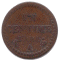 Un Centime (revers)