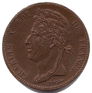 5 Cent. CHARLES X (pour les Colonies) (avers)