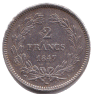 2 Francs LOUIS-PHILIPPE (revers)