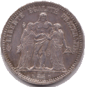 5 Francs HERCULE (avers)