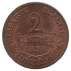 2 Centimes DANIEL-DUPUIS (revers)