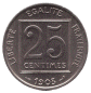 25 Centimes PATEY 1er TYPE (revers)